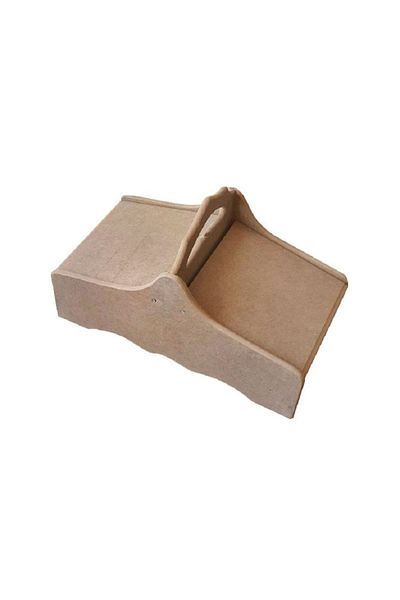 Altınyapı Hobi Market TOP OPENING SEWING / MAKEUP BOX MDF UNPAINTED