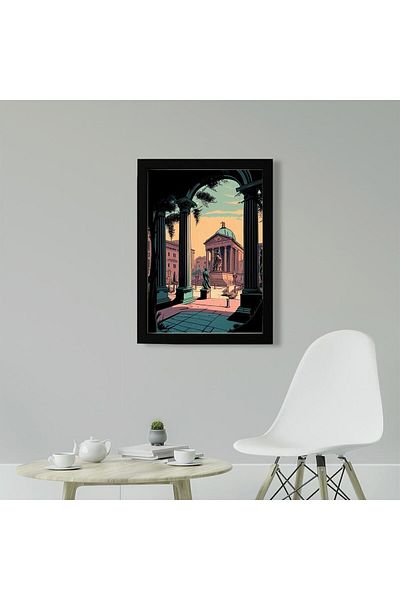 KAYNOCK Vintage Roma, Poster Painting Digital Design Painting