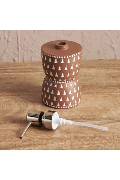 Home Box Ric Coconut Soap Dispenser - 7.5x7.5x17 cm