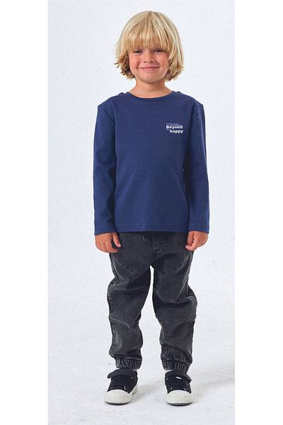Serbend (Sce-1228) Serbend Kids Boy's Long Sleeve School T-Shirt
