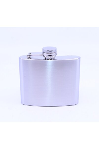 stainless steell Sticlă de apă de buzunar cromată mată 5 Oz