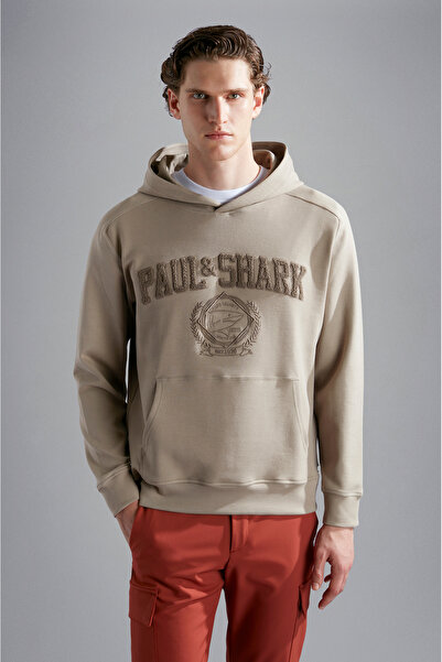 PAUL&SHARK MEN'S HOODED SWEATSHIRT