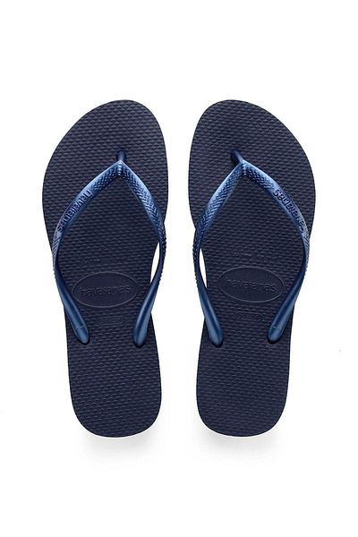 Havaianas Slim Navy Blue Women's Slippers