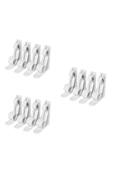 intoku 12-Piece Plastic Table Set - Fixing and Anti-Slip Latch