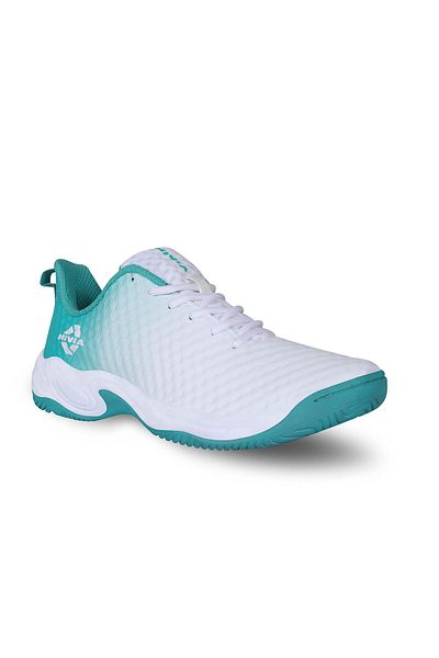 Nivia Power Smash Non-Marking Tennis Shoes | Multicolor,9UK / 10US / 43EU | Lightweight,Stability