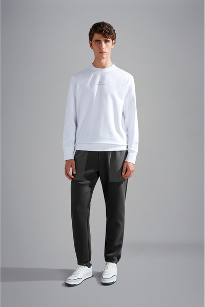 PAUL&SHARK MEN'S KNITTED JOGGING TROUSERS