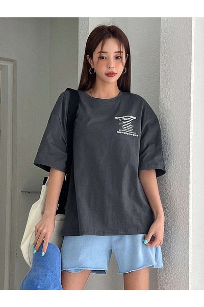 Know Γυναικείο T-shirt Smoked Nothing For Nothing με στάμπα Oversize