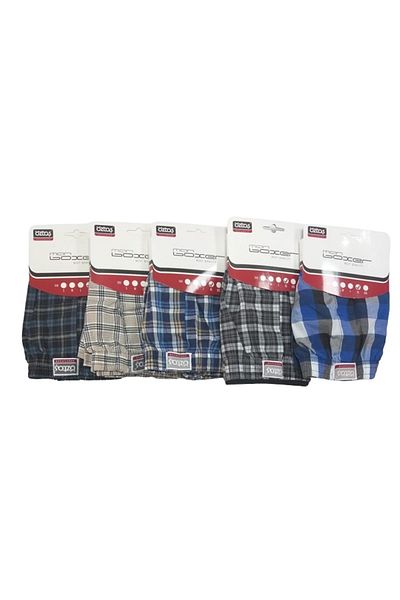 hefox 5 Pieces Men's Poplin Woven Boxers by öztaş