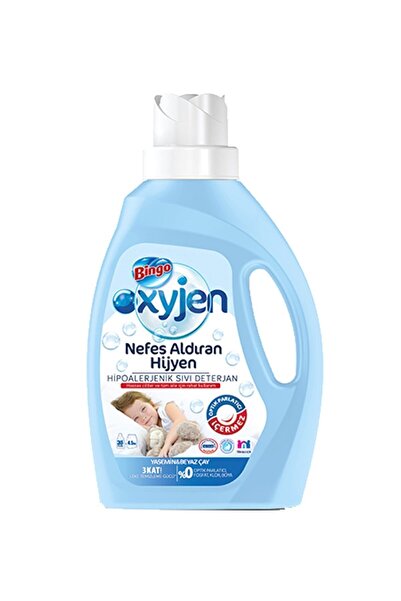 Bingo Oksijen Sıvı Çamaşır Deterjanı 1.950 ml 30 Yıkama