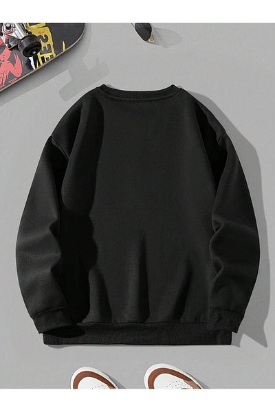 Know Γυναικείο φούτερ Black Ghost Crew με λαιμόκοψη