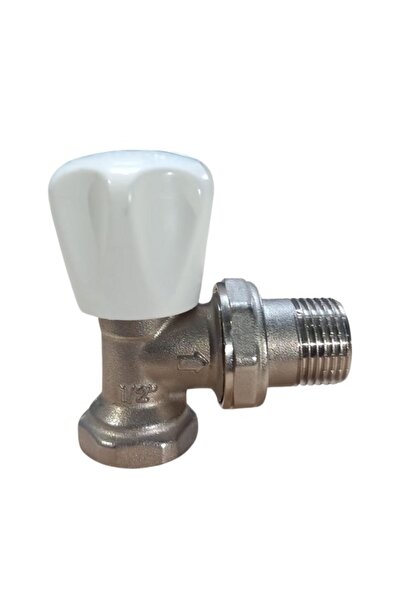 KALDE KÖŞE RADYATÖR VANASI 1/2 HAFİF TİP