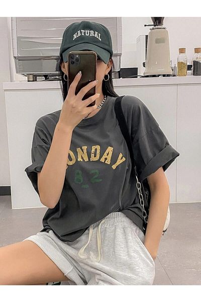 Know Women's Smoked Monday Printed T-shirt