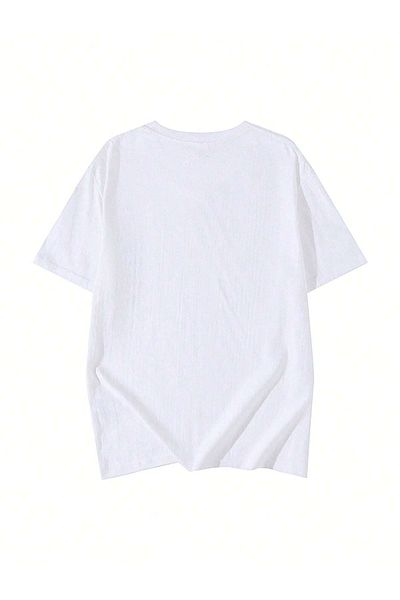 Know Tricou oversize cu imprimeu Wanwan Panda alb pentru femei