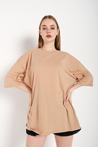 Know Γυναικείο μπλουζάκι Mink Oversize