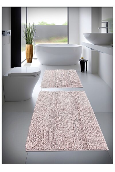 Cotton Crafty Pamuk Tafting Su Emici Banyo Paspas Seti, Banyo Halısı Makarna ...