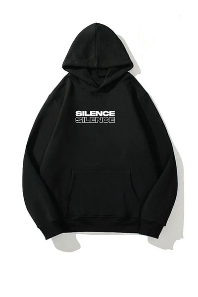 Know Φούτερ Silence Oversize με κουκούλα