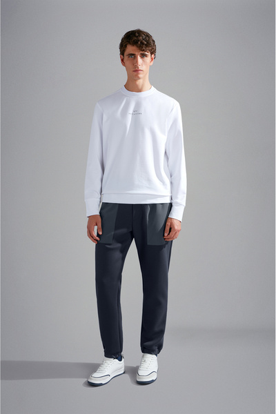 PAUL&SHARK MEN'S KNITTED JOGGING TROUSERS