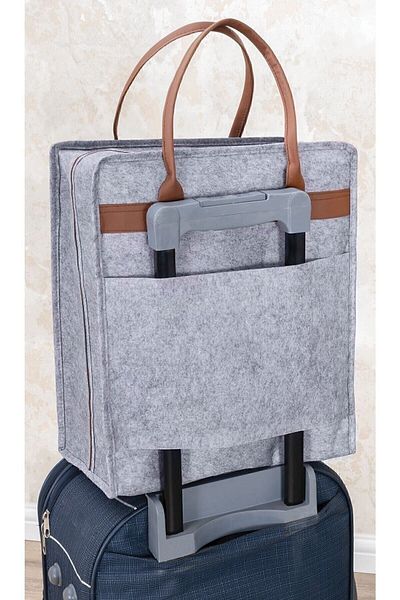 ALAS Travel Luggage Bag - Practical Shoes with Leather and Handle
