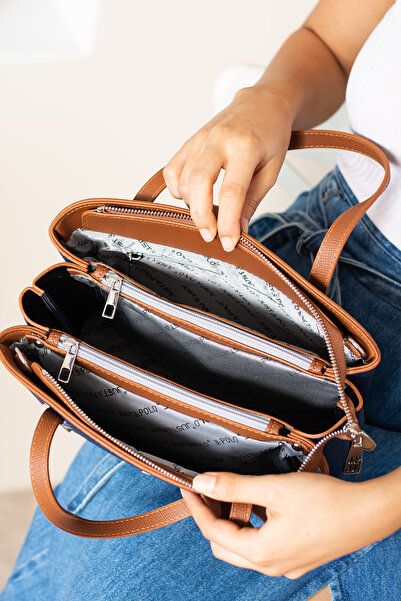 Just Polo Рельєфна жіноча сумка через плече та на руку з довгим регульованим ремінцем 4030