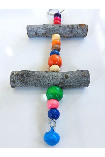 Ciko Kafes Beaded Parrot Bird Toy
