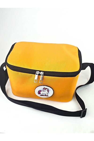 Woys Bags Kindergarten, Primary School Yellow Color Lunch Box