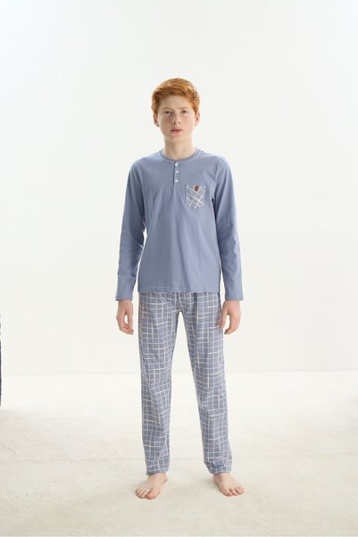 ZEYZEY 8726 Men's P. Pajama Suit Waiter