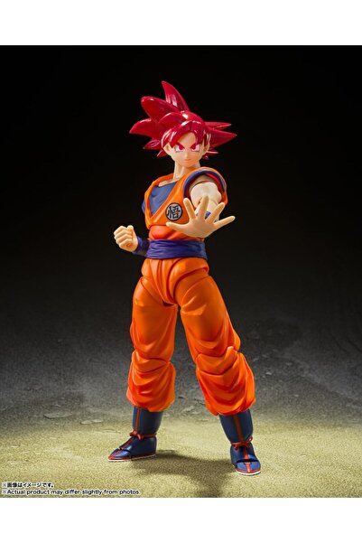 Funko TAMASHII NATIONS Dragon Ball Super Saiyan God Son Goku Saiyan God Bandai S.H.Figuarts shf Figür