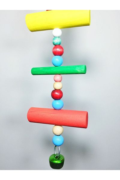 Ciko Kafes Colorful Parrot Wooden Toy