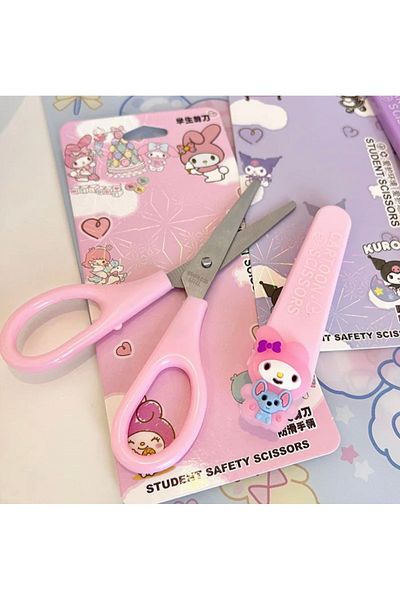 synshop Sanrio My Melody Melody Scissors Korean Japanese Stationery Birthday Gift