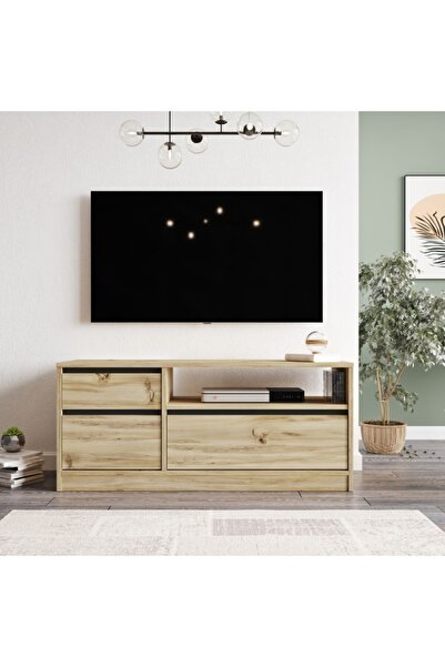 Robin Home Diego Tv Ünitesi Tv Sehpası 120cm Keçe-siyah Dg7-kl