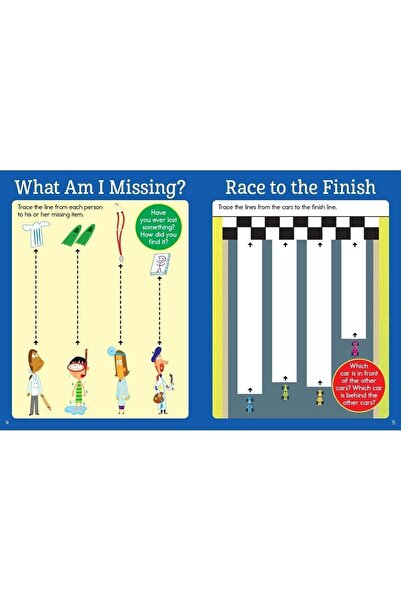 Highlights Yayınları Comfortable Cut Tracing and Pen Control Workbook for Preschool