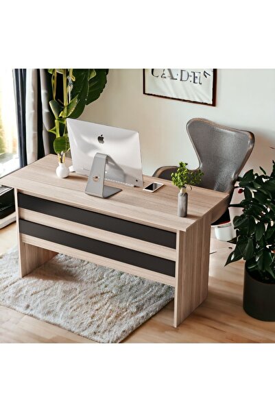 Robin Home Verona A Ofis Masası Meşe - Siyah
