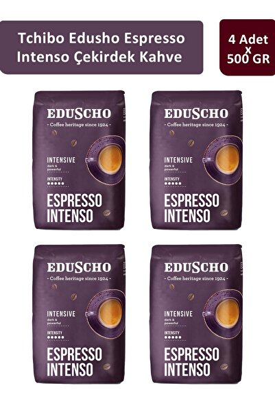 Tchibo Eduscho Caffe Espresso Intenso 500 gr x 4 Adet