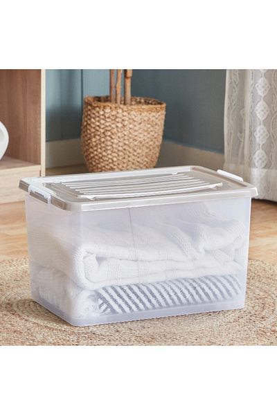 Home Box Juana Multipurpose Storage Box with Wheels - 55 L