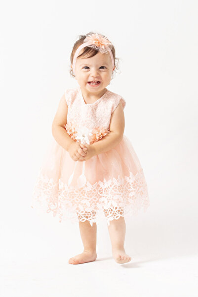 Petite Ponpon Baby Kız Bebek Yenidoğan Mevlüt Elbisesi Bebek Hediyelik Mevlüt...
