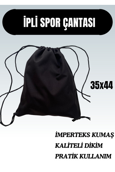 Sağdıç Saraciye İpli Spor Çantası, Kamp, Seyahat, Fitness, Koşu, Bisiklet Su ...