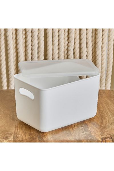 Home Box صندوق تخزين أوريون مع غطاء - 26x18x8 سم