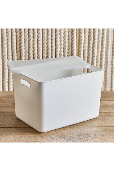 Home Box صندوق تخزين أوريون مع غطاء - 36.5 × 26 × 24.5 سم
