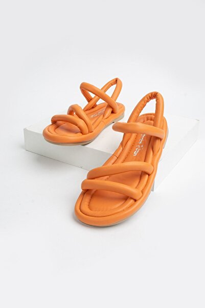 Pembe Potin Women's Orange Sandals