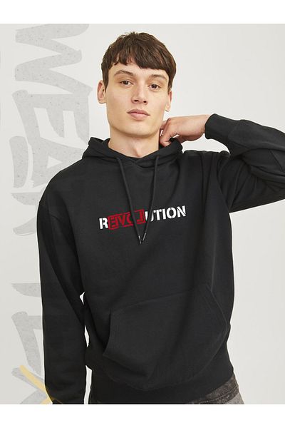 WEARTEX Revolution Printed Unisex Hooded Sweatshirt