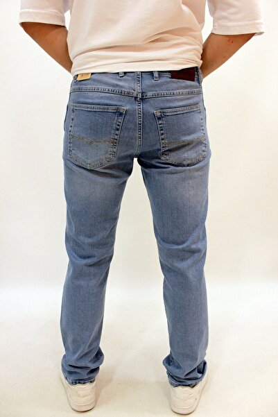 Twister Jeans Vegas 132-283 - Ανδρικό γαλάζιο τζιν Lycra, ίσιο πόδι