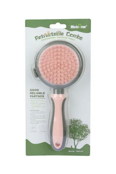 RAIKOU CAT FEATHER COMB (PINK)