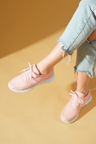 Pembe Potin Pantofi de damă cu pudră