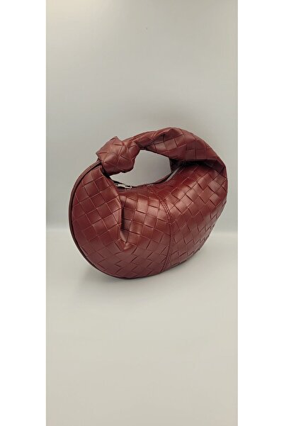 KIRASE حقيبة يد نسائية صغيرة محبوكة وعادية