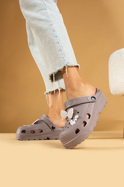 Pembe Potin Potin Women's Mink Sea Beach Doctor Nurse Hospital Confort Comfortable Ornate Sandals Slippers