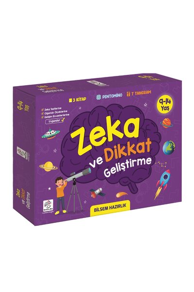 yükselen zeka 9-14 Yaş Zeka ve Dikkat Geliştirme Seti