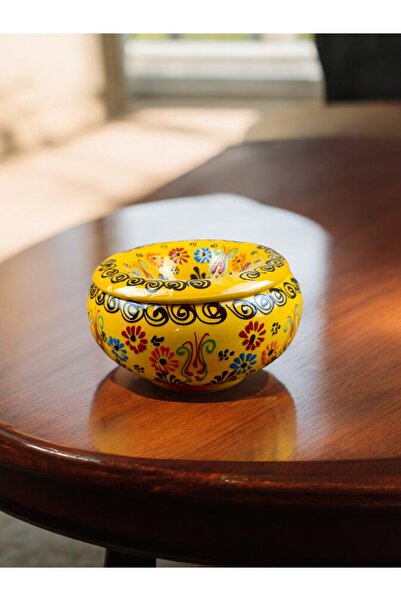 qtahya homes queen of kütahya Scrumieră cu capac dantelă model în relief Scru...