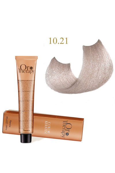 Fanola Oro Therapy 24K Color Keratin with Gold & Argan Oil 100ml (Ammonia Fre...