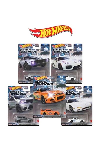 Hotwhells Hot Wheels Fast And Furious Premium Set Hnw46