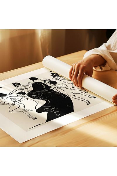 ARTHOUSECOLLECTIVE Αφίσα Ernst L. Kirchner - Οριζόντια αφίσα χωρίς πλαίσιο σε μεγέθη εκτύπωσης